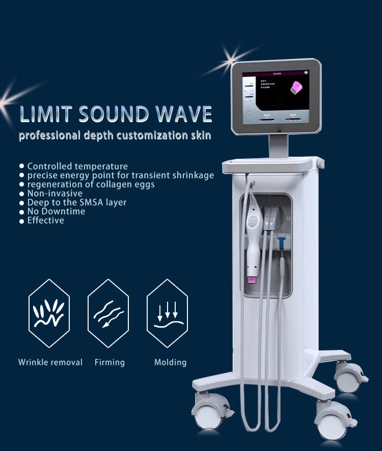 Limit Sound Wave professional skin depth customization machine for wrinkle removal, firming, and molding. - HUIMAIN