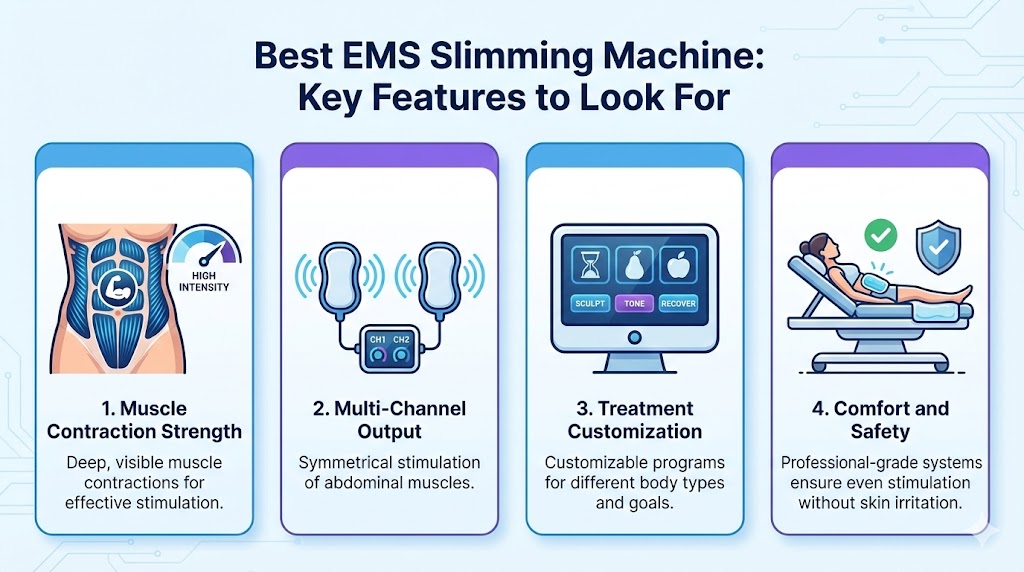 Best EMS Slimming Machine: Key Features to Look For