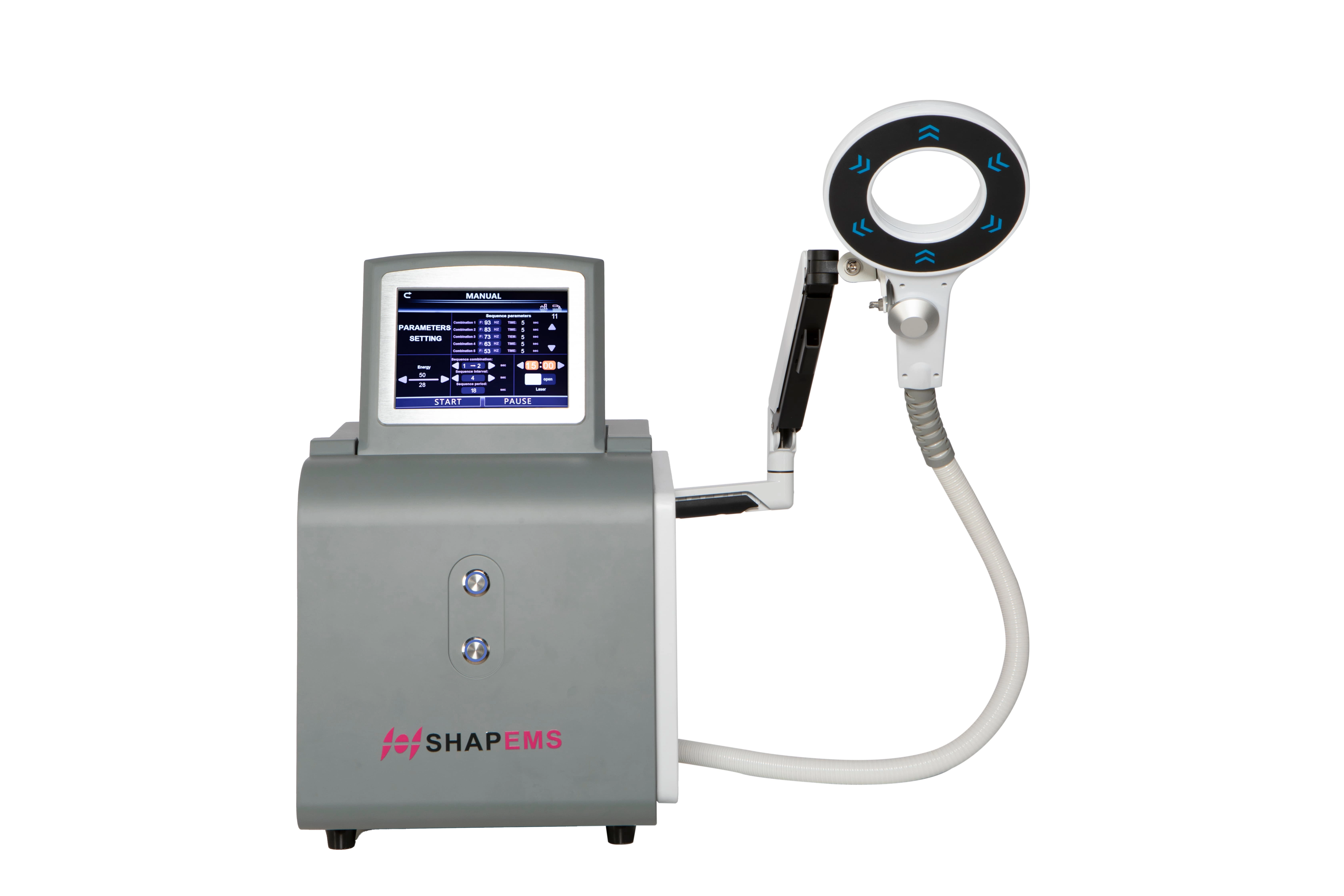 SHAPEMS body contouring device with a circular applicator. - HUIMAIN