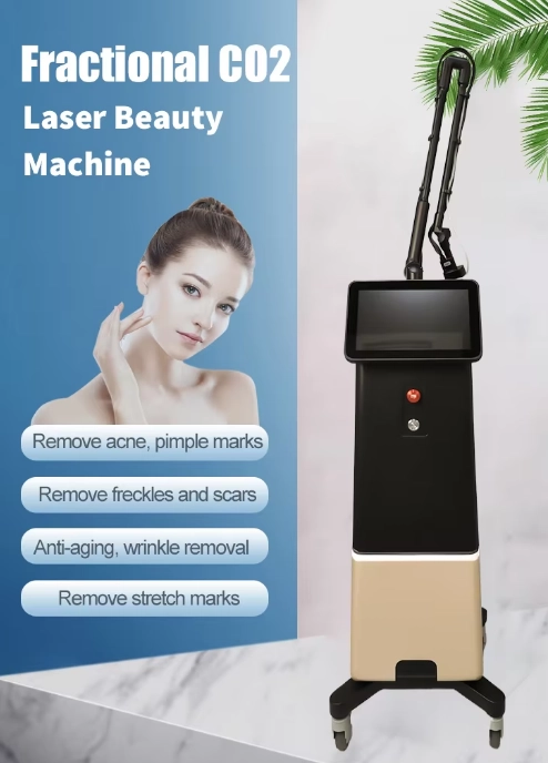 Fractional CO2 laser machine for skin resurfacing. - HUIMAIN