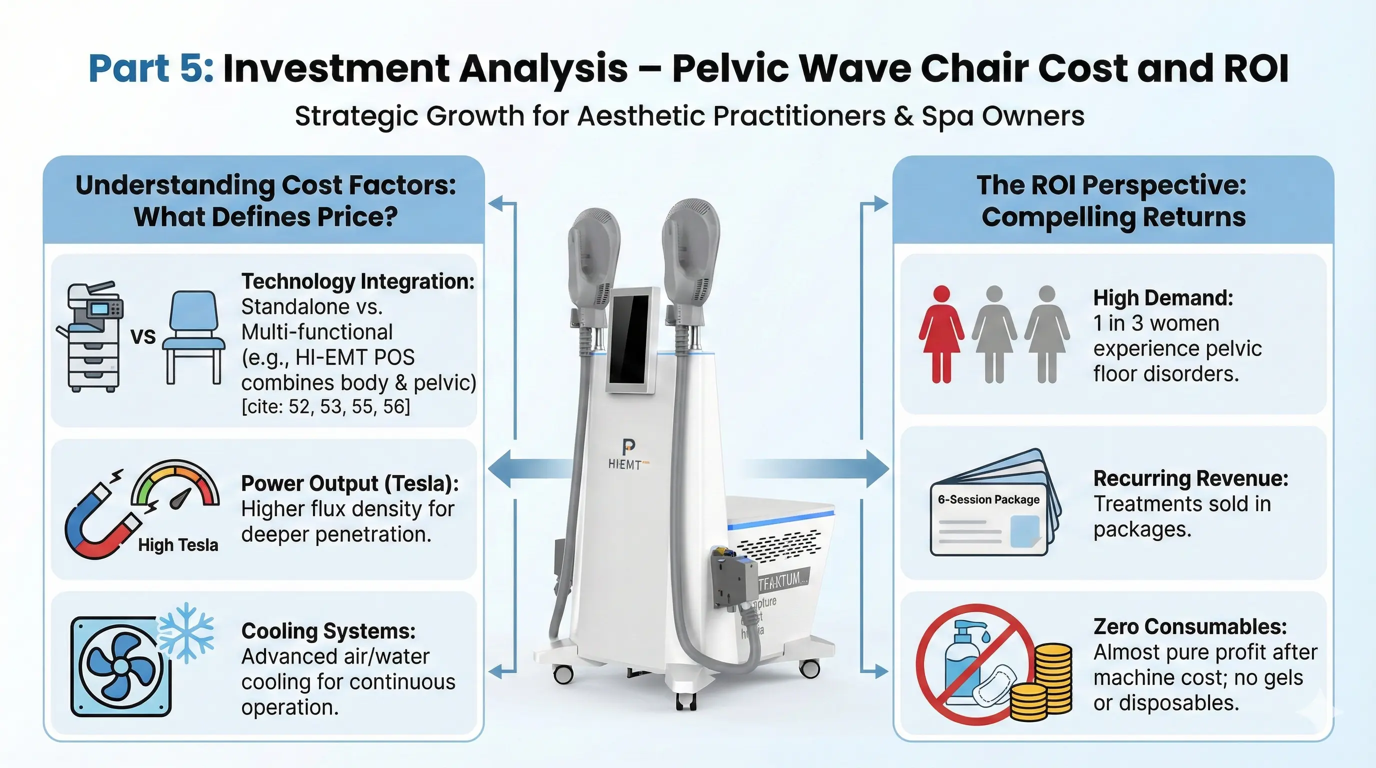 Investment Analysis &ndash; Pelvic Wave Chair Cost and ROI