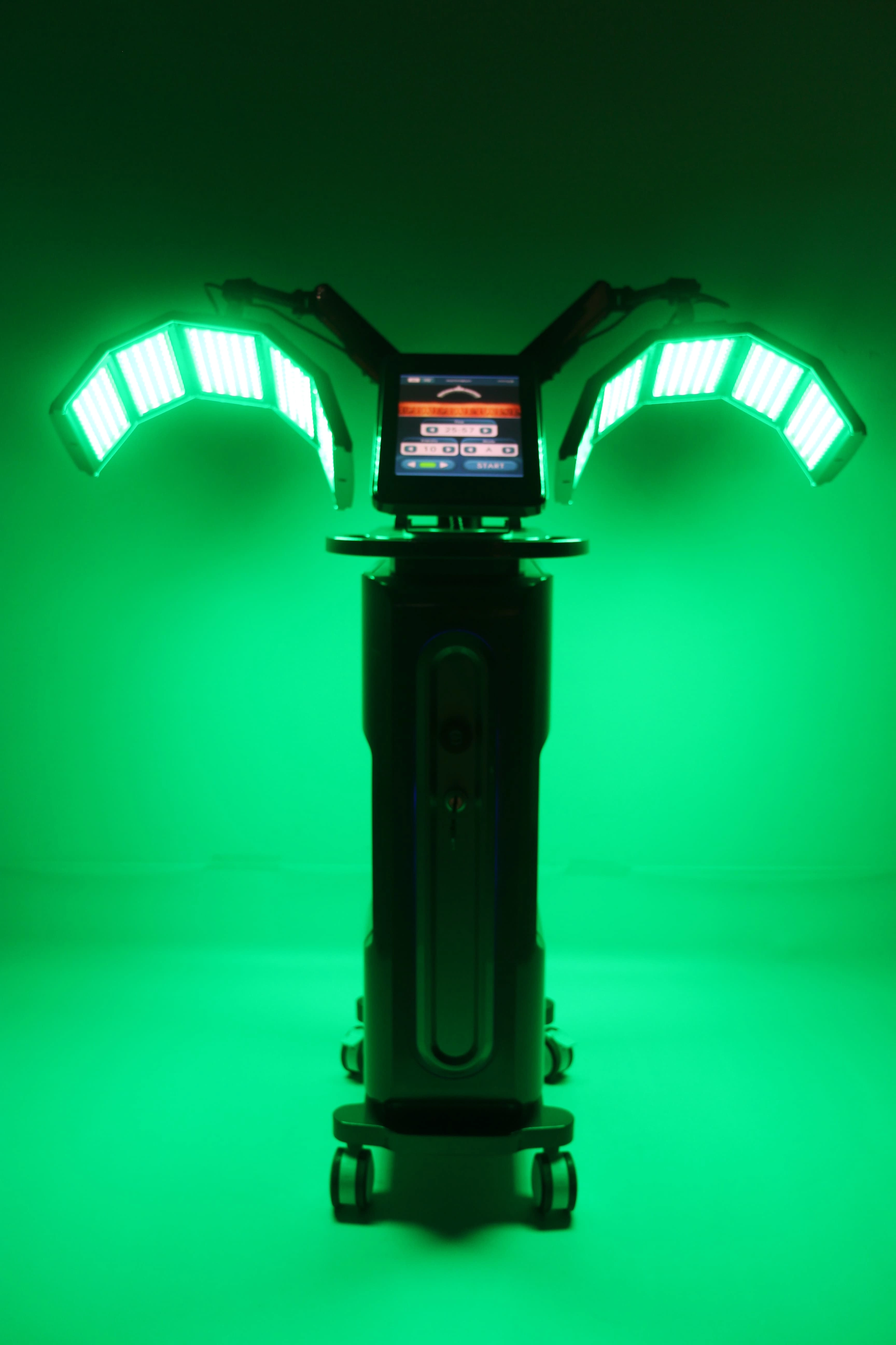 Green light therapy device with digital screen. - HUIMAIN
