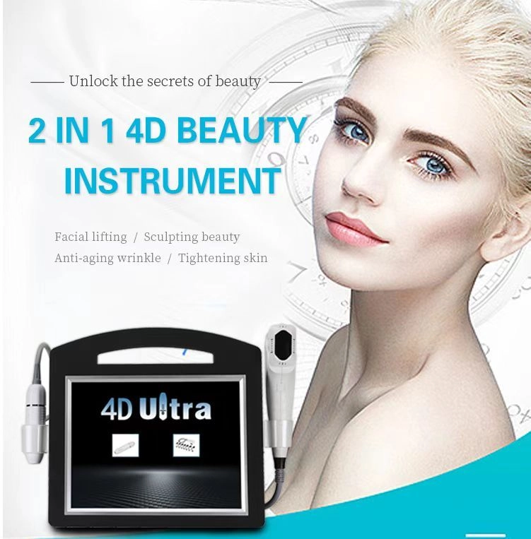 4D Ultra beauty instrument for facial lifting and skin tightening. - HUIMAIN