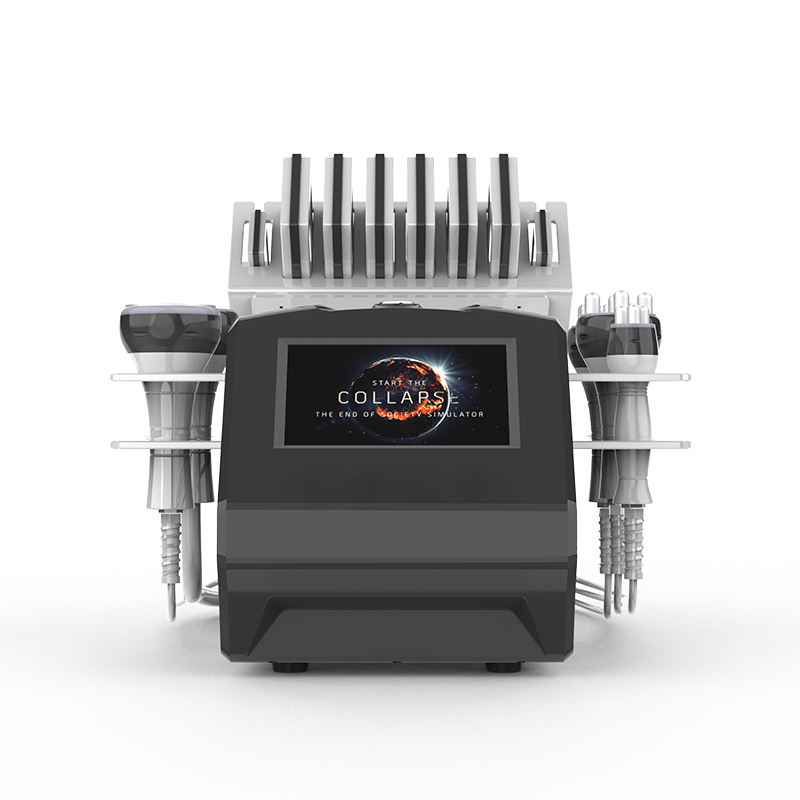 Professional body sculpting machine with multiple attachments.