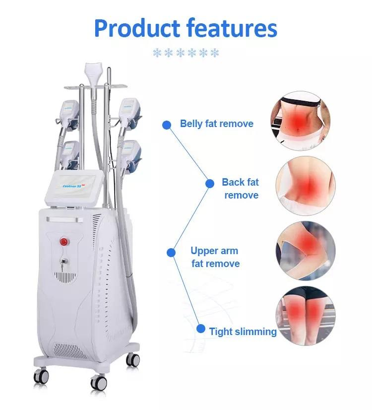 Fat Reduction Machine and Targeted Treatment Areas.
