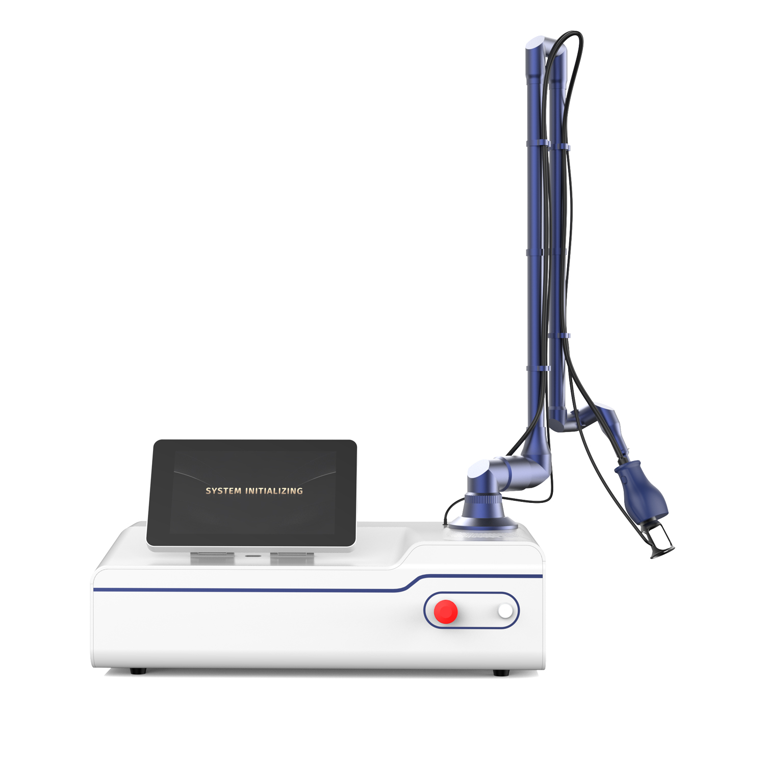 Medical laser machine for cosmetic procedures.