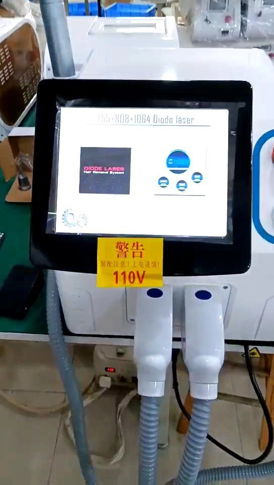 808 diode laser machine testing operation - HUIMAIN