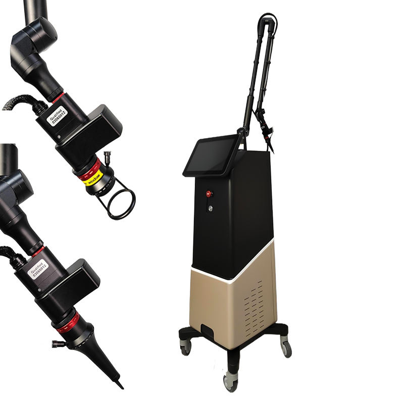 CO2 fractional laser machine for skin resurfacing and treatment.