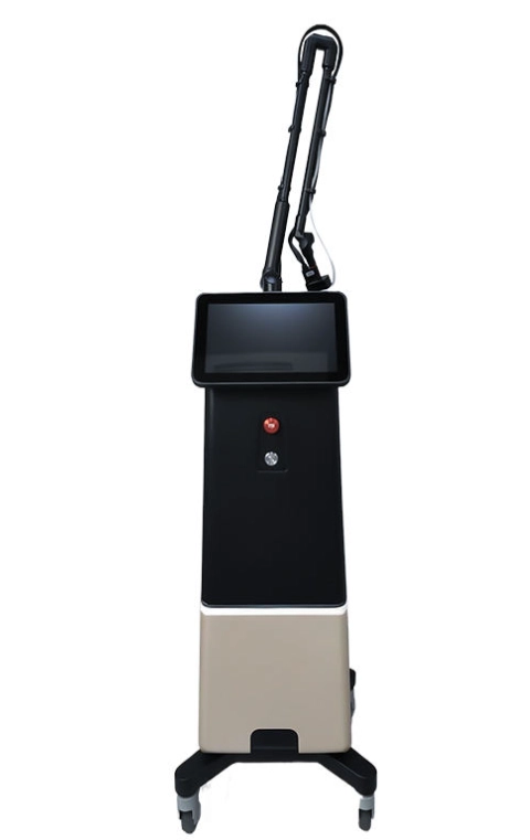 co2 fractional laser machine - HUIMAIN Medical aesthetic device with touchscreen and articulated arm. - HUIMAIN