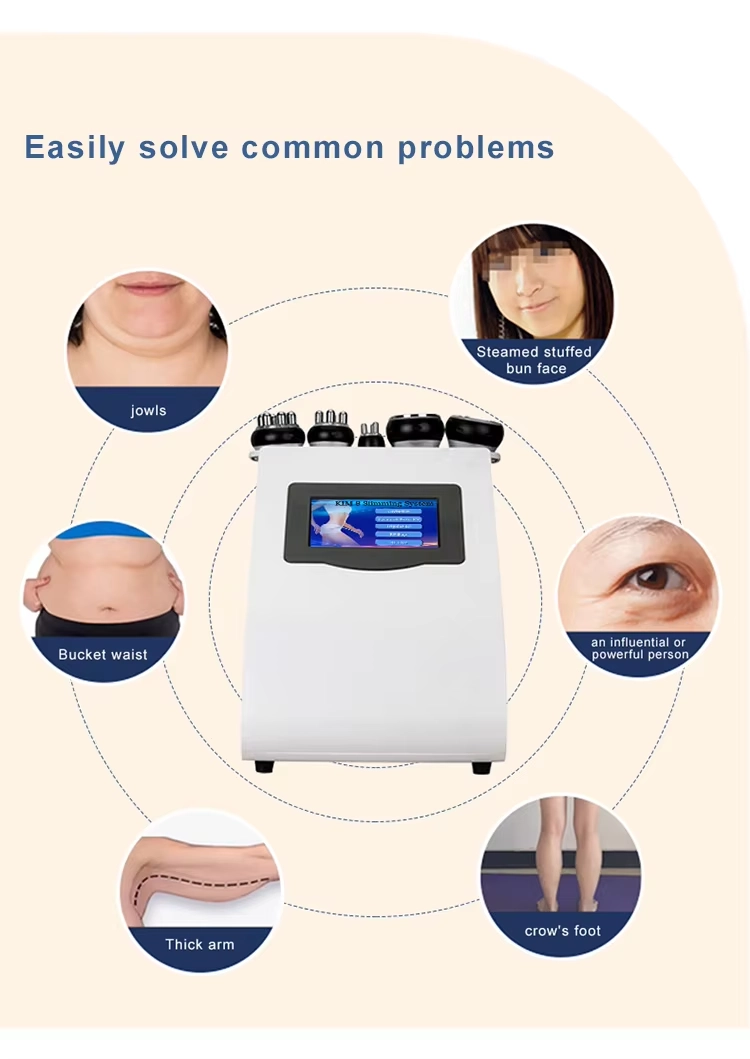 5-in-1 cavitation vacuum machine for body contouring and facial treatments. - HUIMAIN
