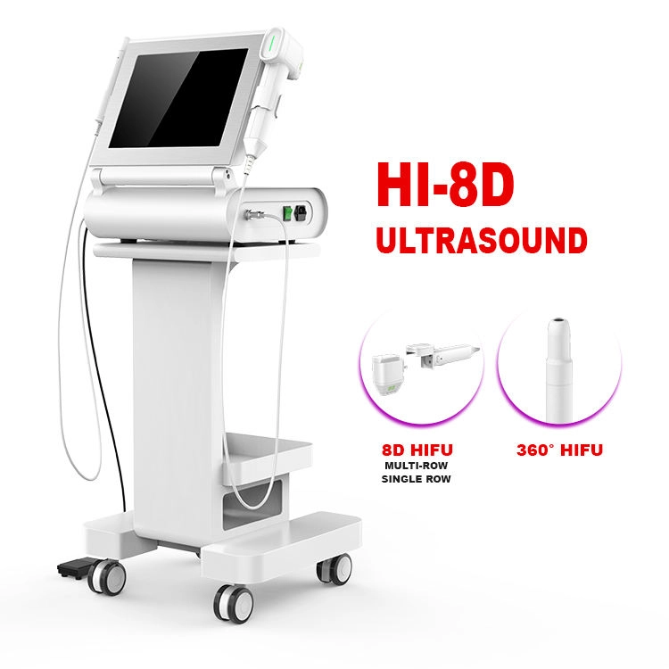 HI-8D Ultrasound machine with 8D and 360 HIFU applicators. - HUIMAIN
