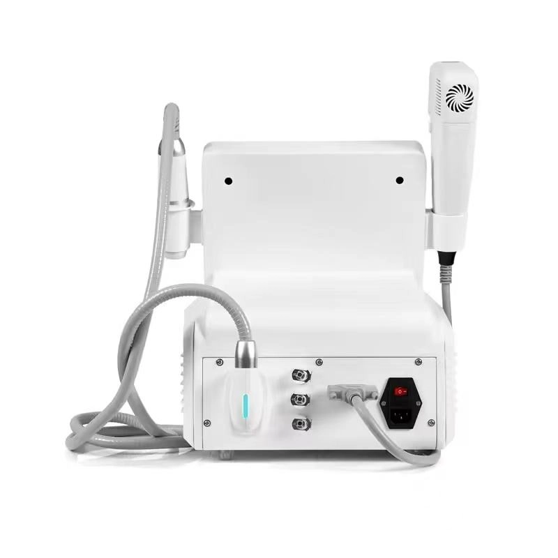 Dispositivo de belleza multifuncional blanco con mangueras y accesorios. - HUIMAIN