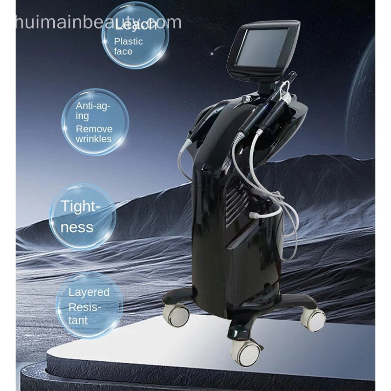 Black anti-aging and skin-tightening medical aesthetic device on wheels. - HUIMAIN