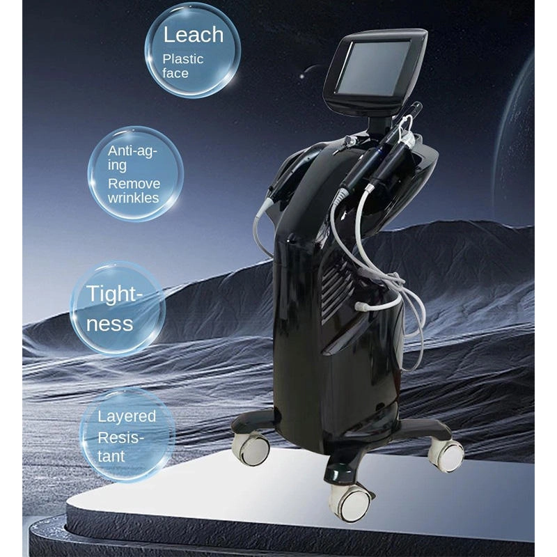 Black anti-aging and skin-tightening medical aesthetic device on wheels. - HUIMAIN