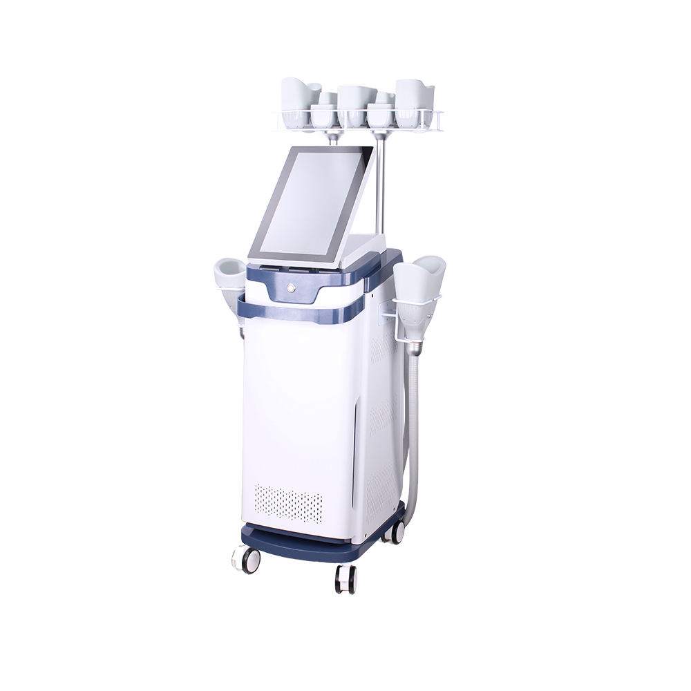 Modern cavitation slimming machine with touchscreen display.