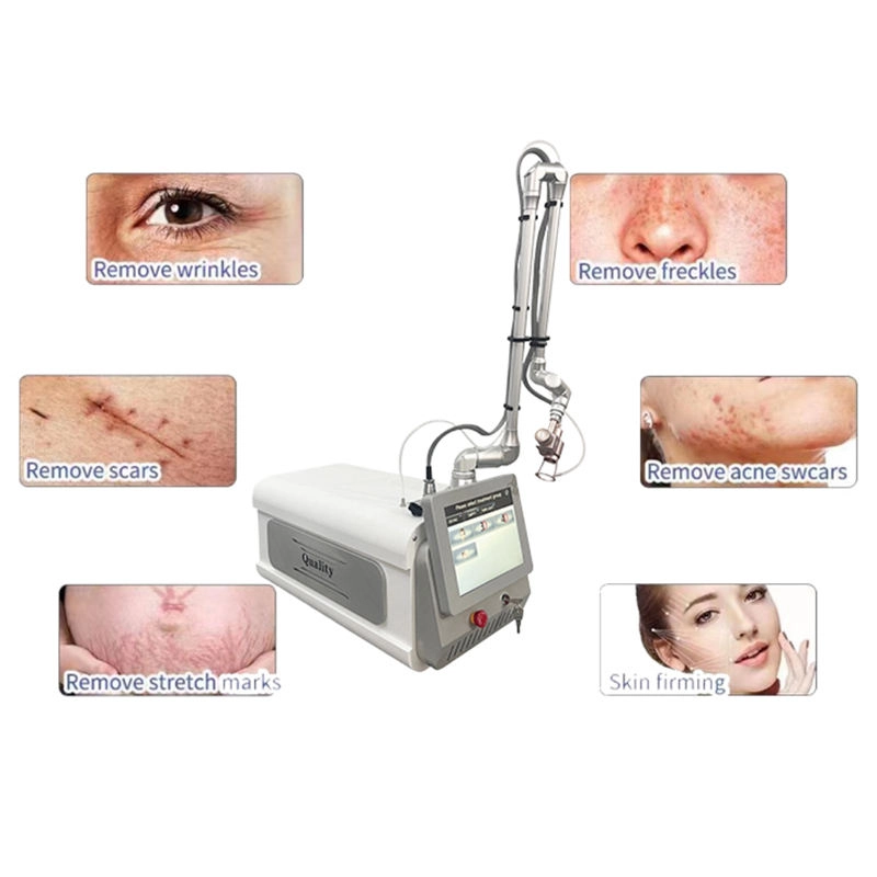 Multifunctional laser device for skin resurfacing, wrinkle reduction, scar removal, and skin firming. - HUIMAIN