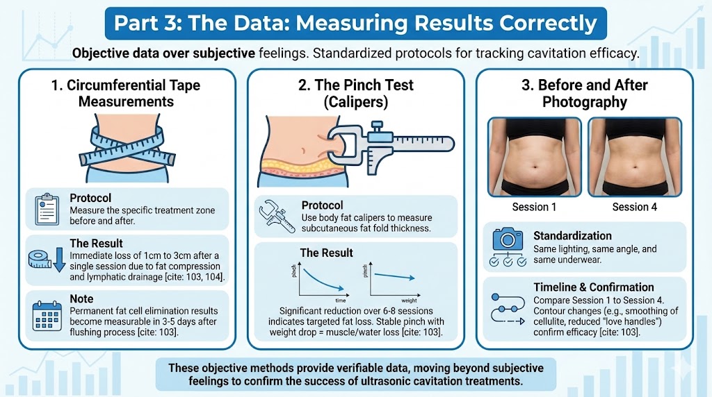 Cavitation Machine treat The Data Measuring Results Correctly Feelings are subjective Cavitation Machine treat The Data Measuring Results Correctly Feelings are subjective