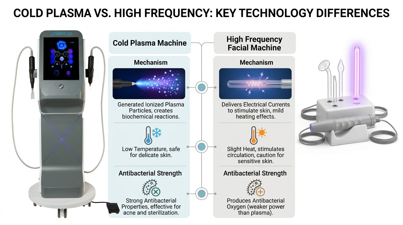 Cold Plasma vs High Frequency Key Technology Differences