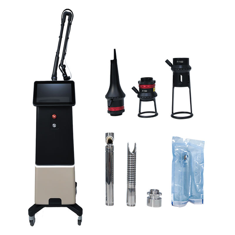 CO2 fractional laser machine and accessories.