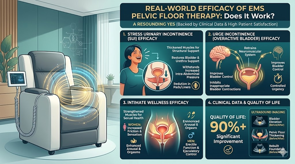 Does EMS for Pelvic Floor Work Evaluating Real-World Efficacy