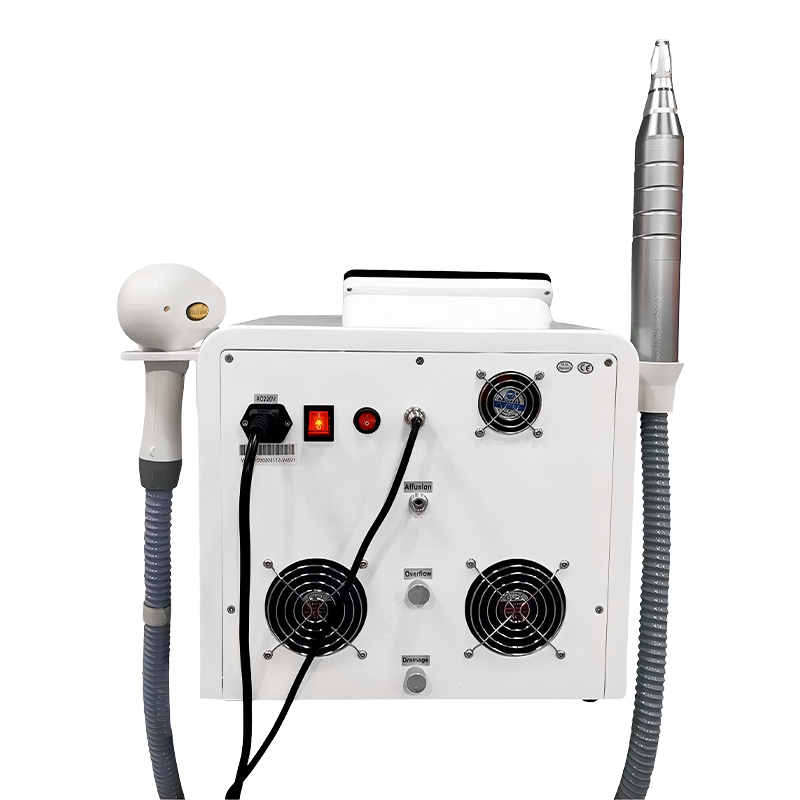 Dual-function 2 in 1 laser machine for permanent hair removal and tattoo removal