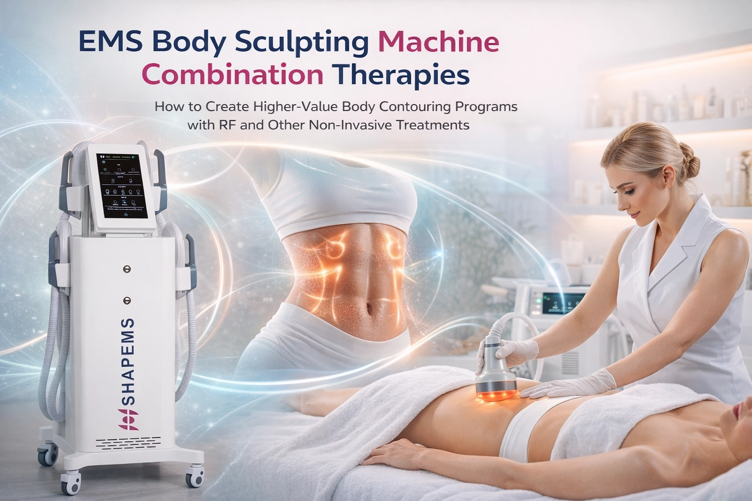 EMS Body Sculpting Machine Combination Therapie - HUIMAIN