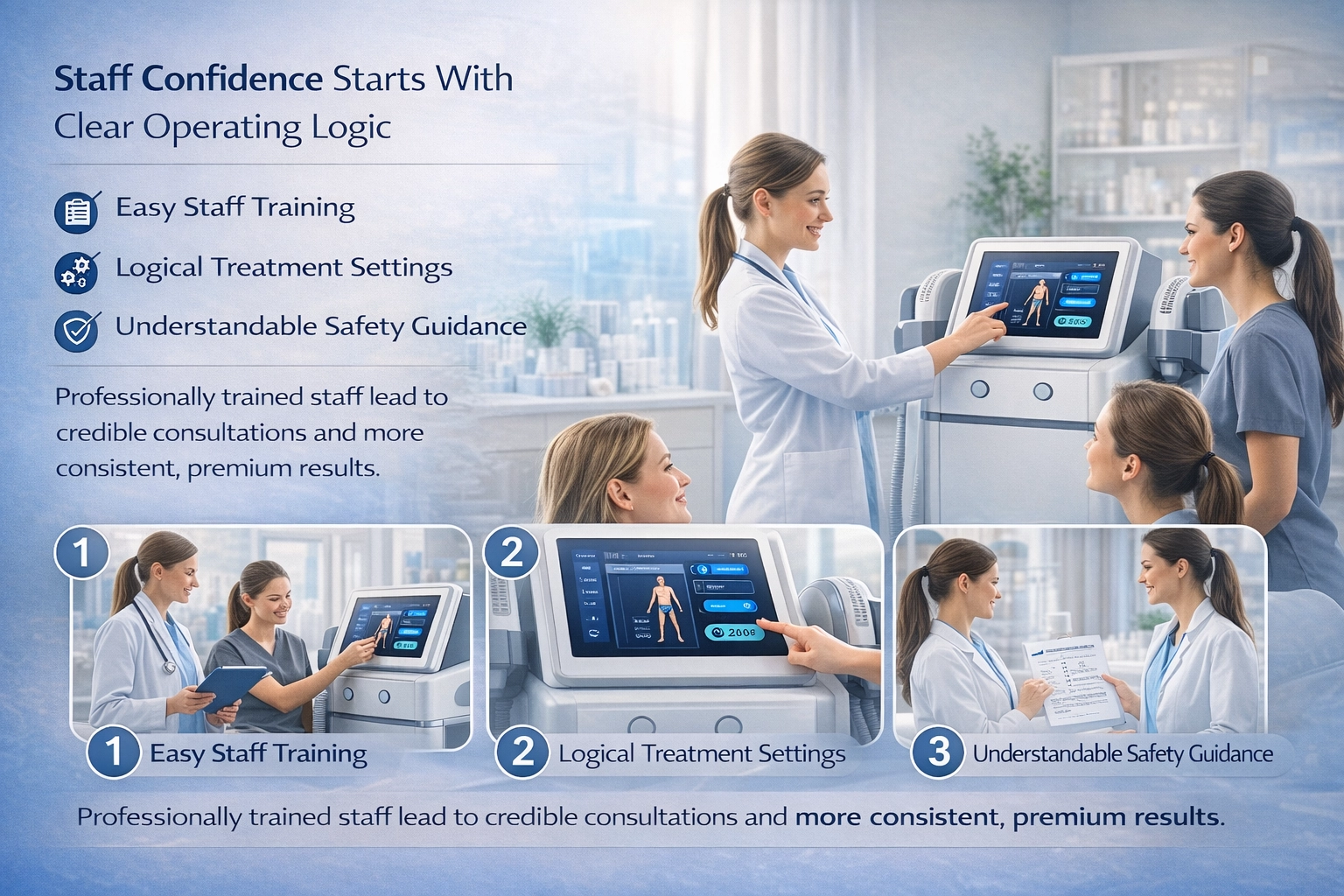 ems body sculpting machine Staff Confidence Starts With Clear Operating Logic - HUIMAIN