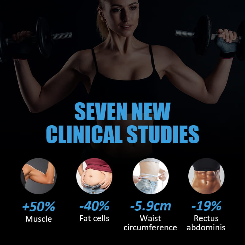 Clinic using EMS body sculpting machine for non-invasive muscle toning EMS K (5)