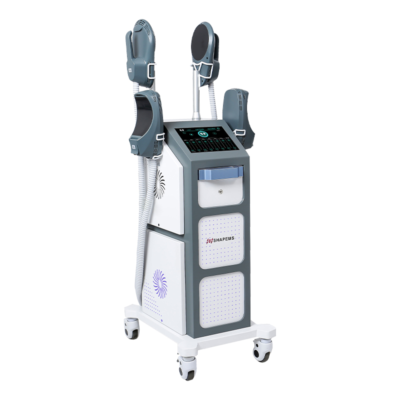 EMS + RF slimming equipment with body handles and arm leg applicators
