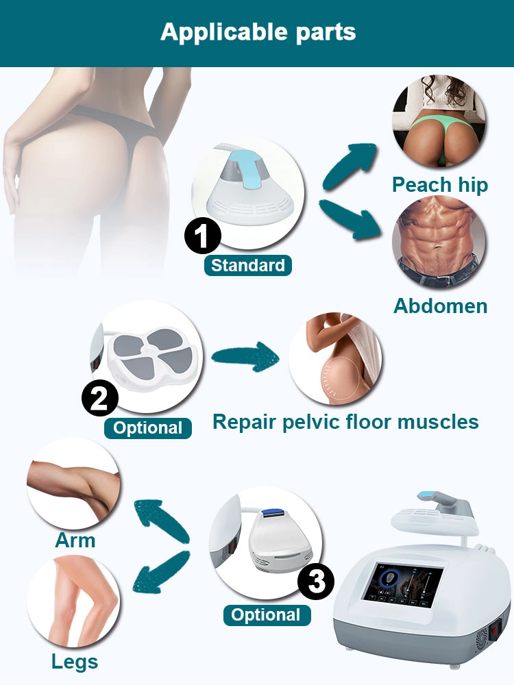 EMS sculpting machine with ergonomic applicator design - HUIMAIN