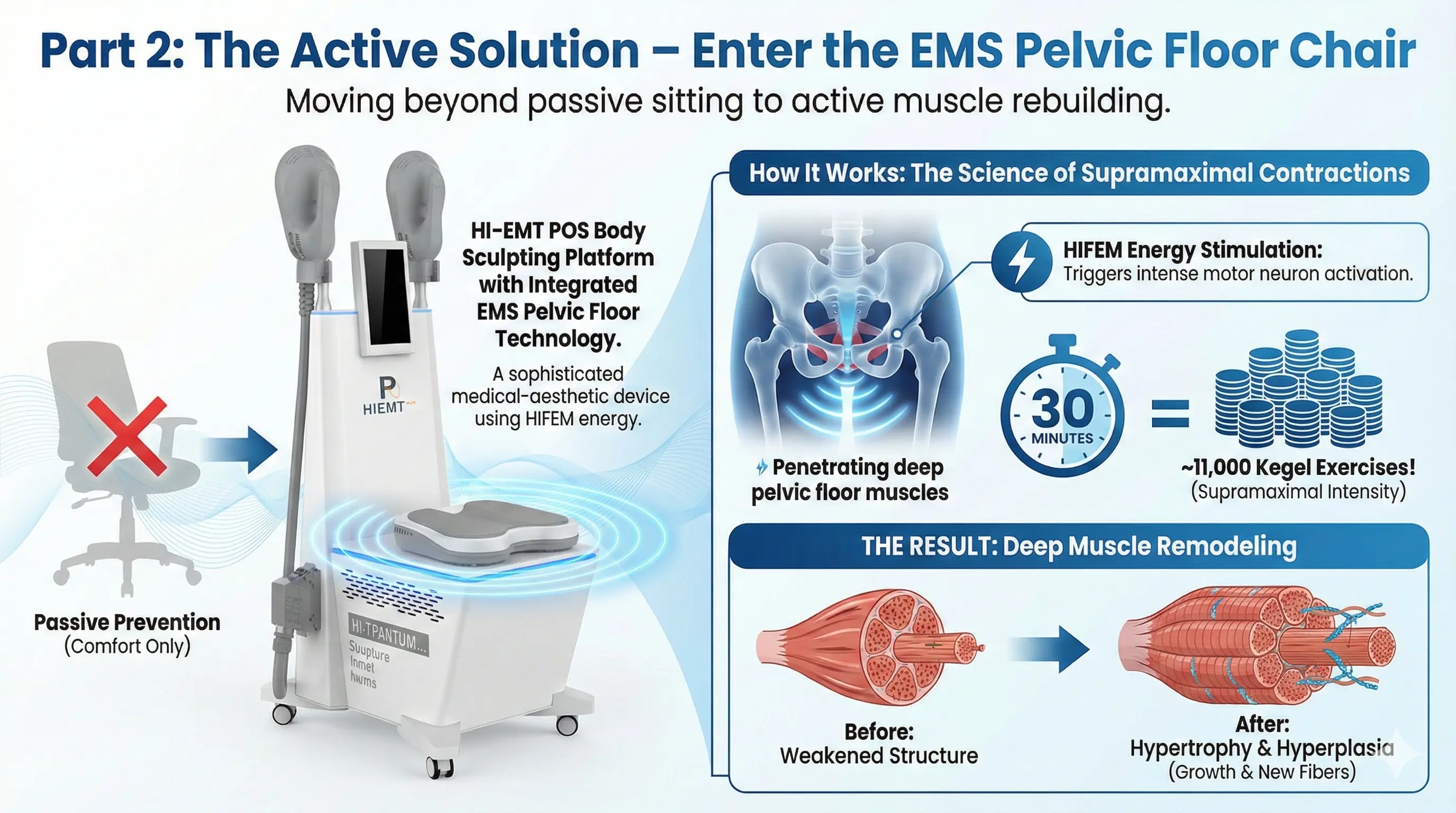 Enter the EMS Pelvic Floor Chair