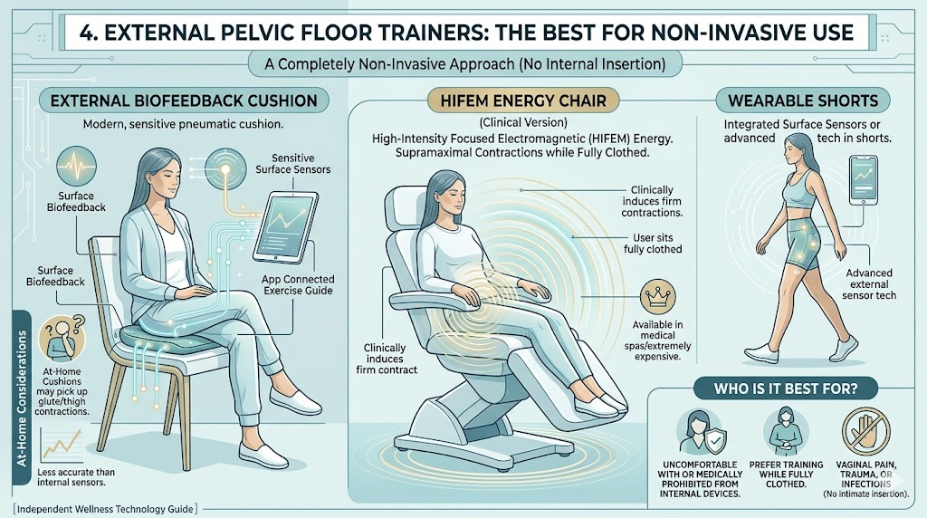 External Pelvic Floor Trainers (The Best for Non-Invasive Use) External Pelvic Floor Trainers (The Best for Non-Invasive Use)