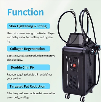 Microwave treatment machine for skin tightening, lifting, and fat reduction. - HUIMAIN