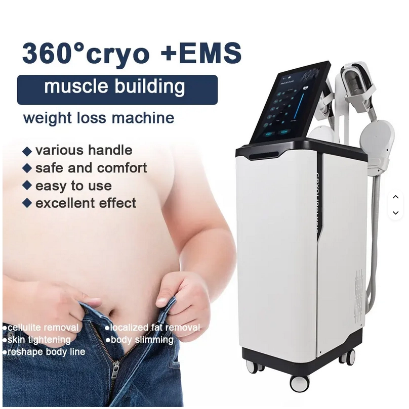Fat-freezing-EMS-machine-with-multiple-handles-for-body-shaping. - HUIMAIN Fat freezing EMS machine with multiple handles for body shaping. - HUIMAIN