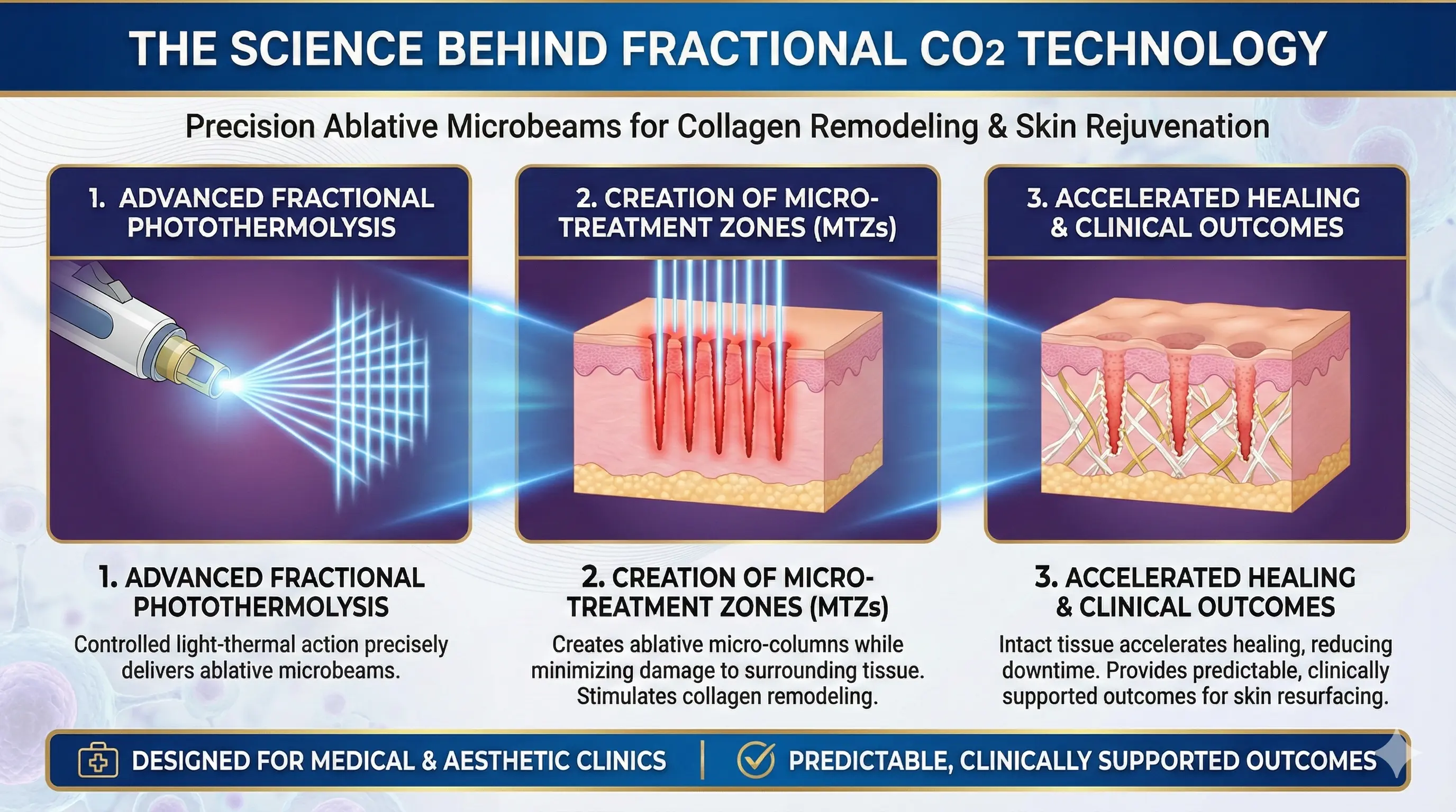 Máquina láser fraccional de CO2: la ciencia detrás de la tecnología de CO2 fraccional - HUIMAIN