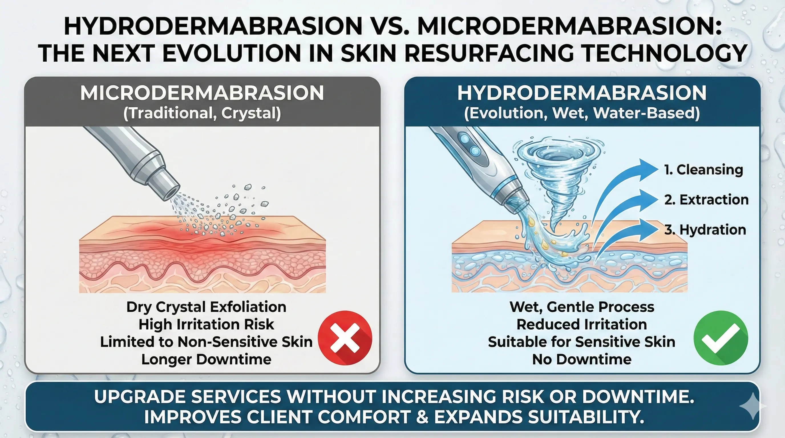 HydraFacial Machine  Hydrodermabrasion vs. Microdermabrasion - HUIMAIN