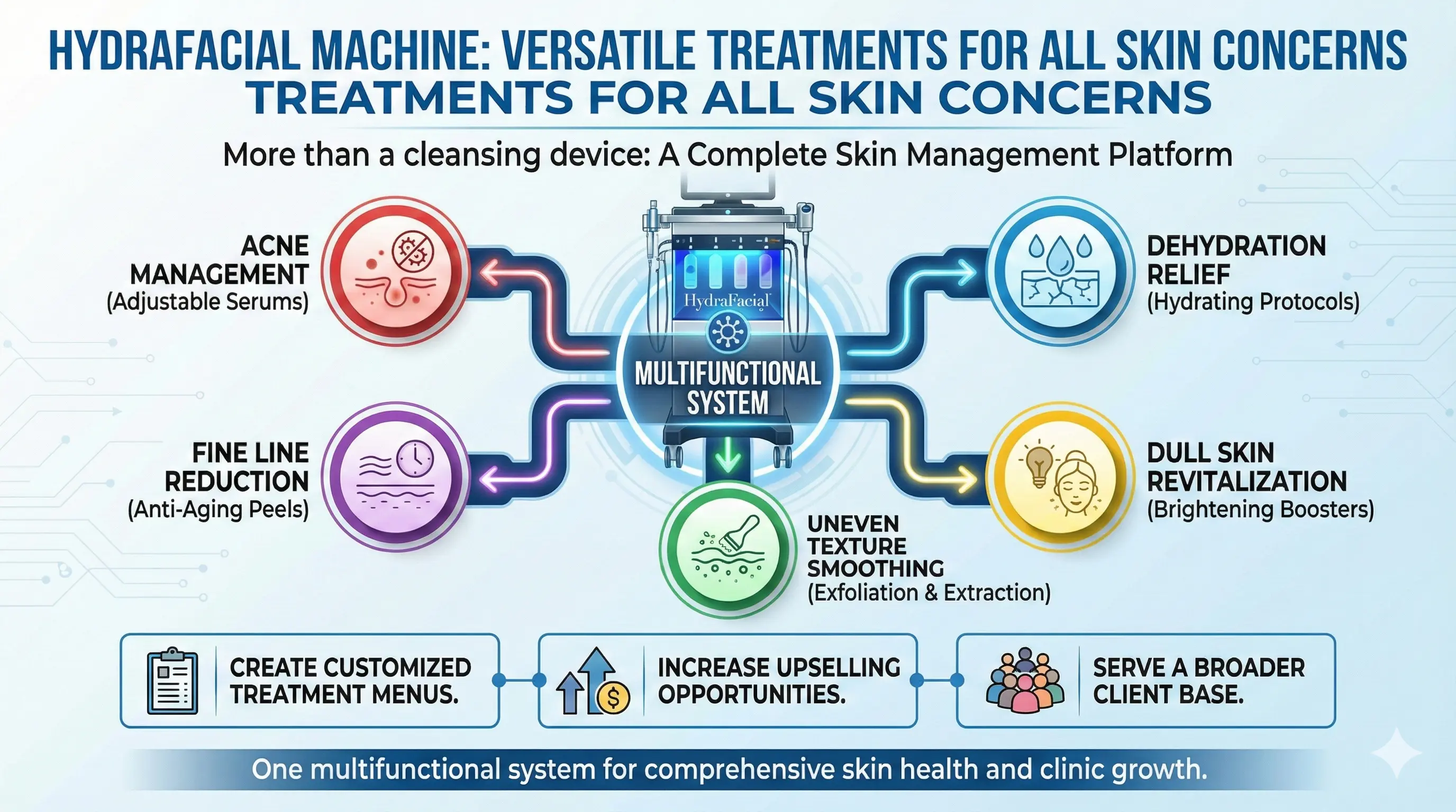 HydraFacial Machine- Versatile Treatments for All Skin Concerns - HUIMAIN