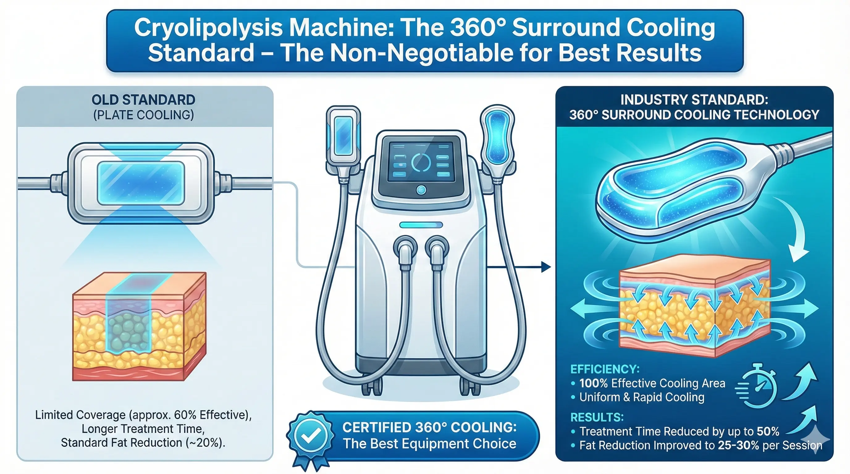 Cryolipolysis Machine-The current industry standard&mdash;and a non-negotiable feature
