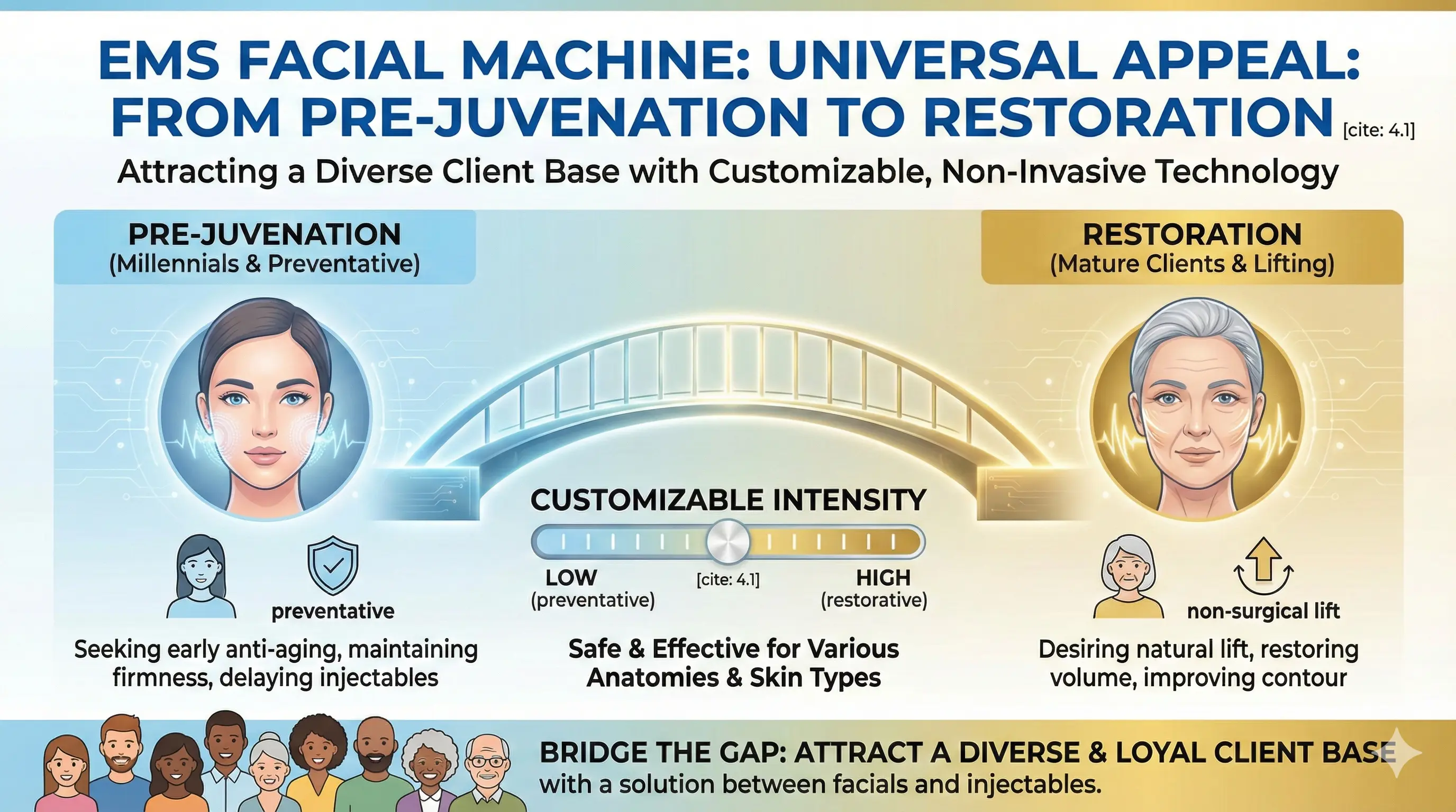 EMS Facial Machine Universal Appeal: From Pre-juvenation to Restoration - HUIMAIN