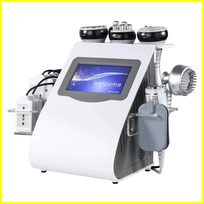 Professional cavitation slimming machine with multiple attachments. - HUIMAIN