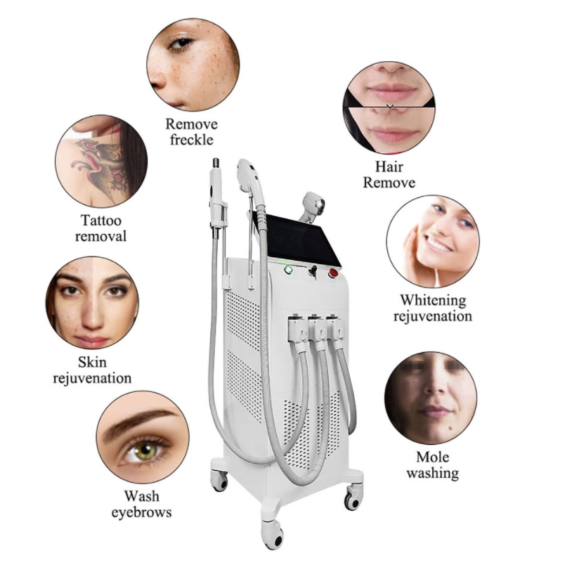 Multi-functional aesthetic laser machine for various cosmetic treatments. - HUIMAIN
