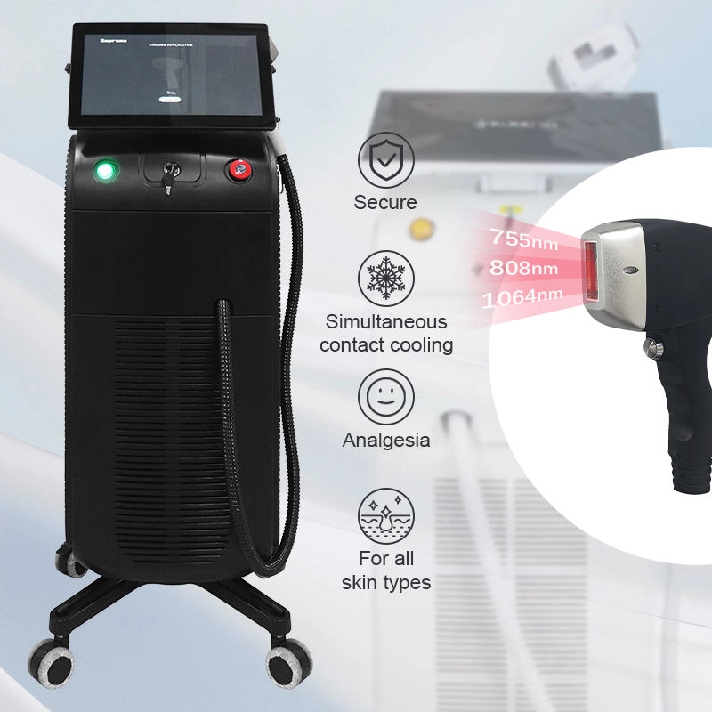 Medical laser hair removal machine with treatment handpiece. - HUIMAIN