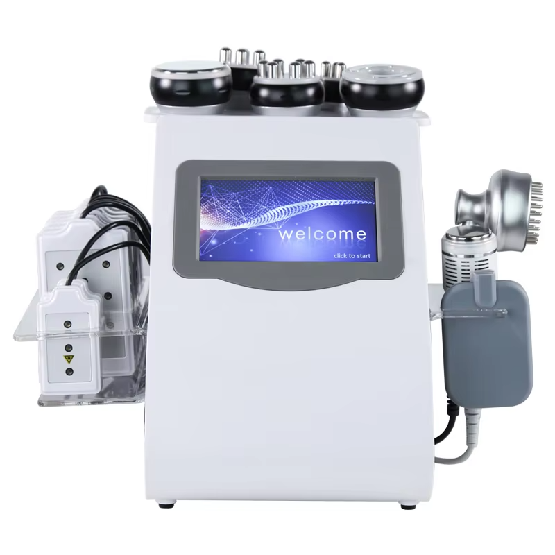 Professional body contouring machine with multiple applicators.