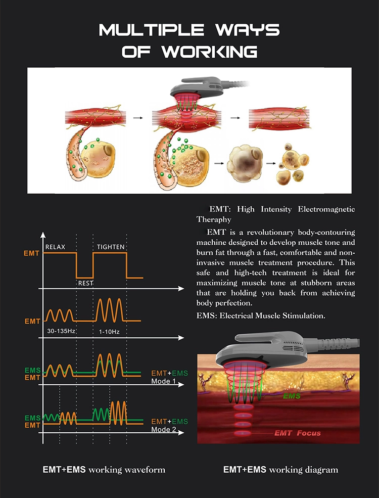HIEMS MAX electromagnetic therapy body slimming machine - HUIMAIN