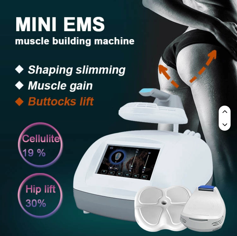 High-intensity electromagnetic muscle trainer with handle applicator - HUIMAIN