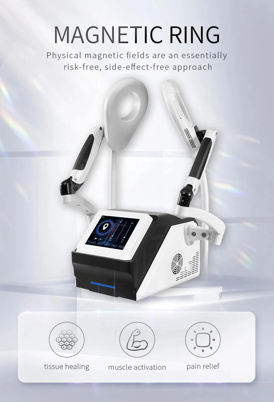 Home-use-EMS-magnetic-physiotherapy-system-for-muscles-and-joints - HUIMAIN Home-use EMS magnetic physiotherapy system for muscles and joints - HUIMAIN