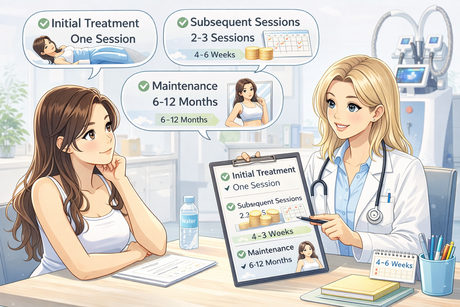 How Many Cryolipolysis Sessions Are Necessary