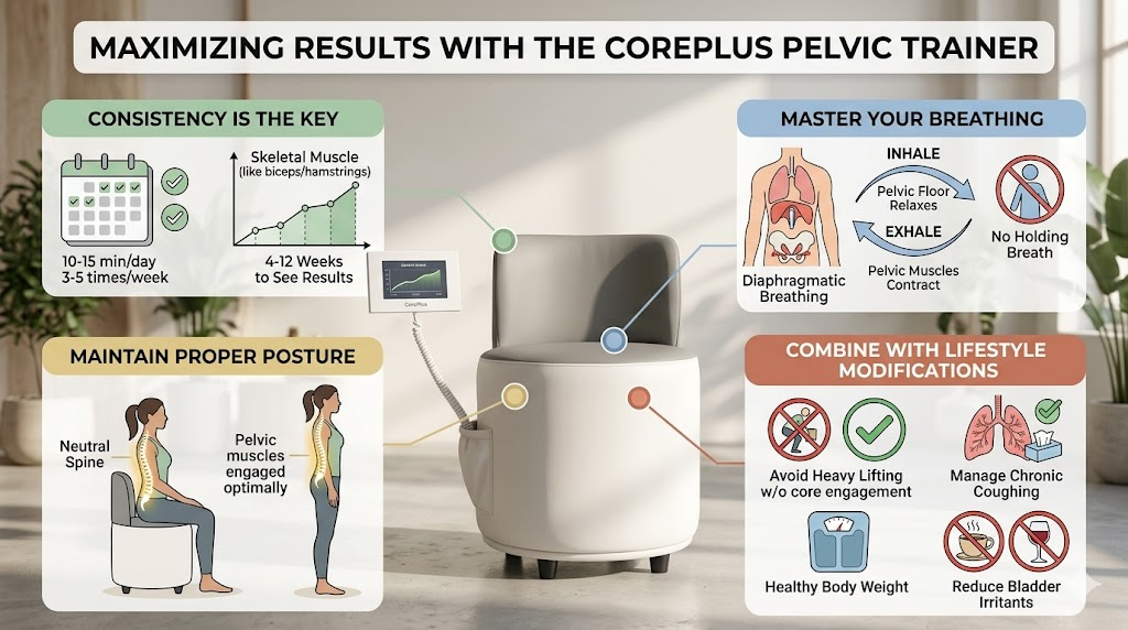 How to Maximize Results with Your Pelvic Floor Device How to Maximize Results with Your Pelvic Floor Device