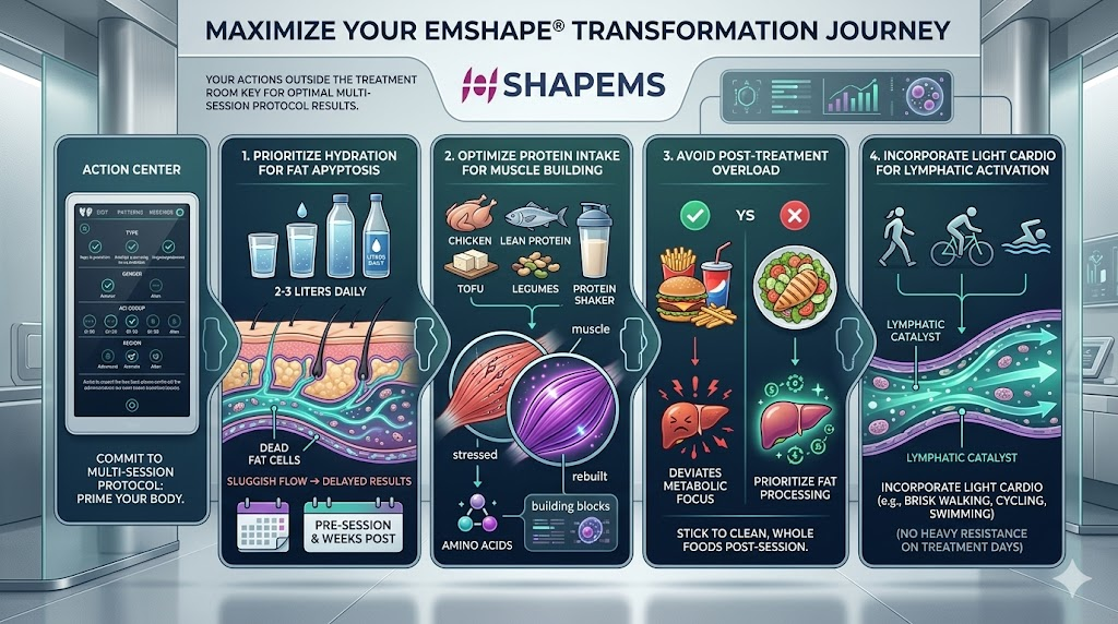 How to Maximize the Results of Every EMShape Session