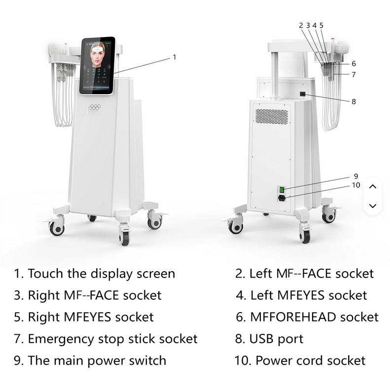 Magnetic lifting beauty machine for anti-aging skin treatment - HUIMAIN
